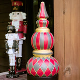 Paintable Outdoor Christmas Ornament Topiary