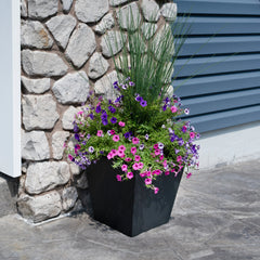Tremont Short Square Planter™ 14" H x 15" W- Set of 2