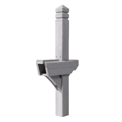 Highland Mail Post™ Weathered Cedar