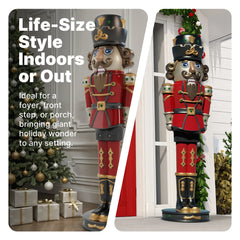 Giant 6ft Paintable Nutcracker Prince