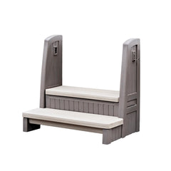 Hot Tub Storage Steps With Handrail™