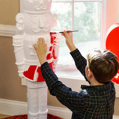 4ft Paintable Nutcracker Prince Jr