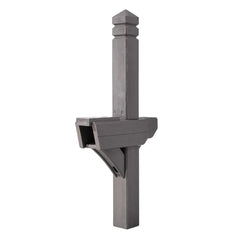 Highland Mail Post™ Dark Cedar