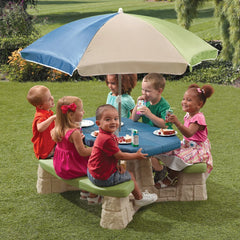 Naturally Playful™ Picnic Table with Umbrella