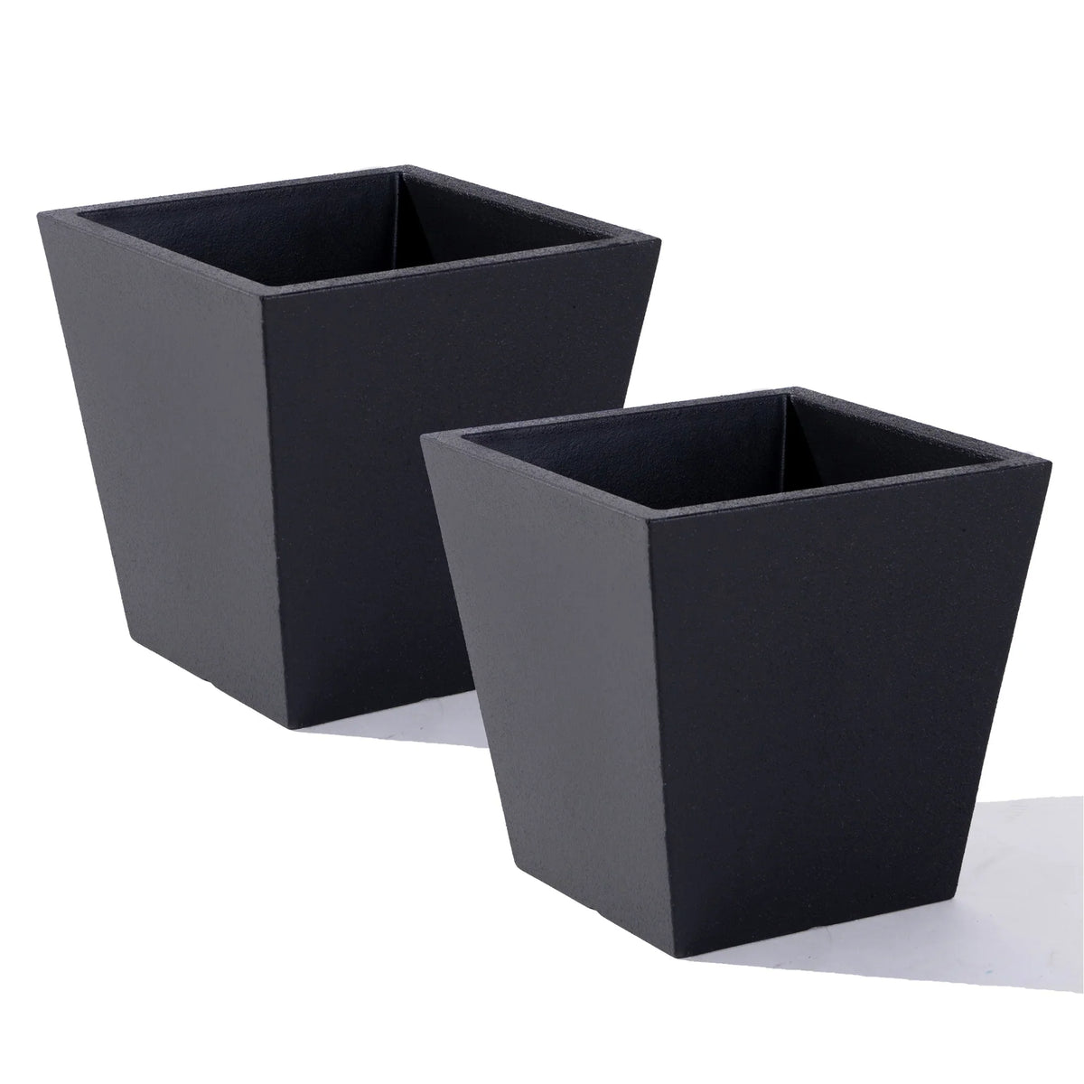 Tremont Short Square Planter™ 14" H x 15" W- Set of 2